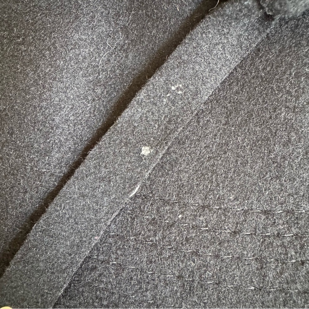 2B Bebe Black 100% Wool Hat NWOT - Picture 4 of 8